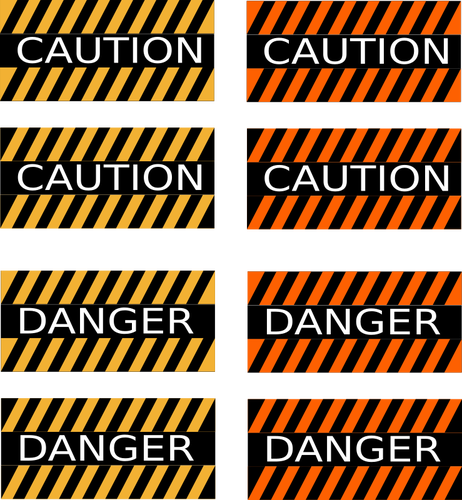 "Varovaisuus" ja "vaara" -merkit