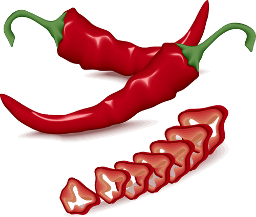 Cayenne pepper vector icon