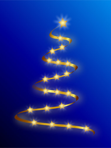 Abstract Christmas Tree Vector