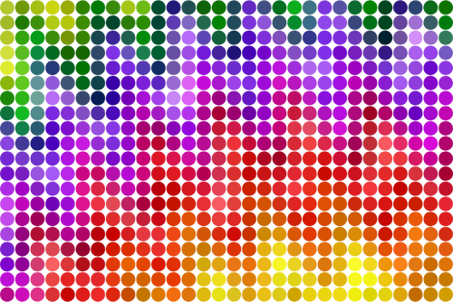 Colourful background 27 in dots