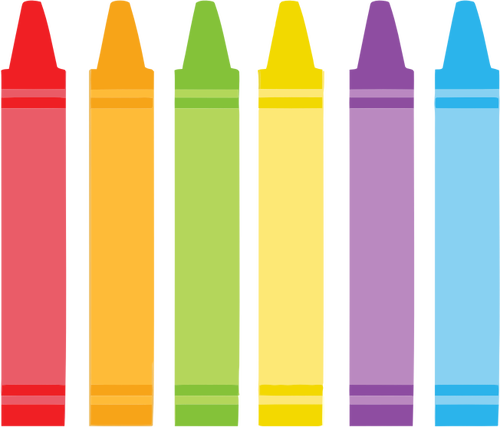 Different crayons