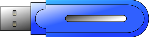 USB-geheugen flashstation vectorillustratie