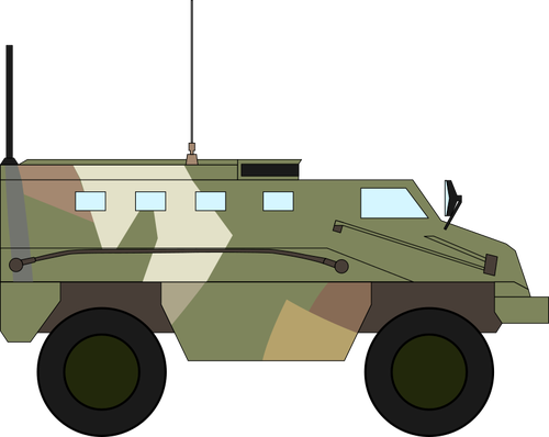 Gepantserde militaire voertuigen