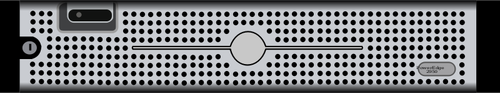 Gambar vektor server Dell PE2950