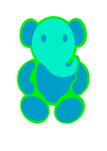 Éléphant bleu