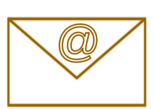Envelope marrom