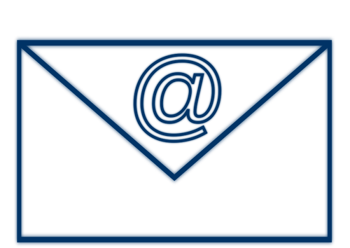 E-mailové jednoduchý znak
