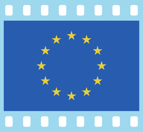 Evropská vlajka obrázek
