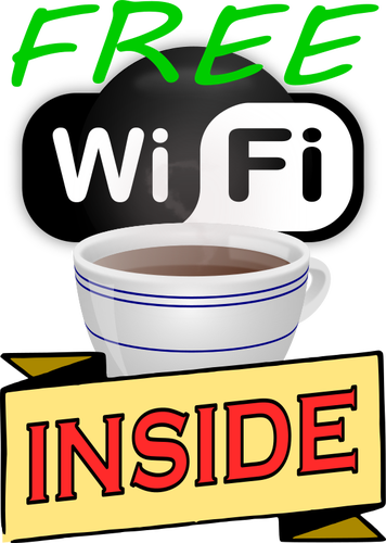 מדבקה Wi-Fi חינם