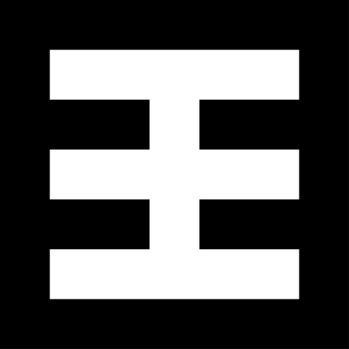 Fabricatorz 黒のベクトル図のシンボル