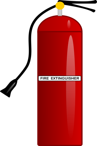 Огнетушитель векторное изображение