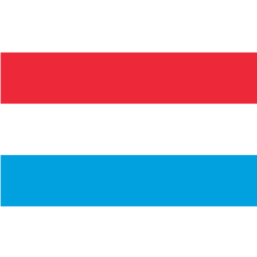 Vector bandeira do Luxemburgo
