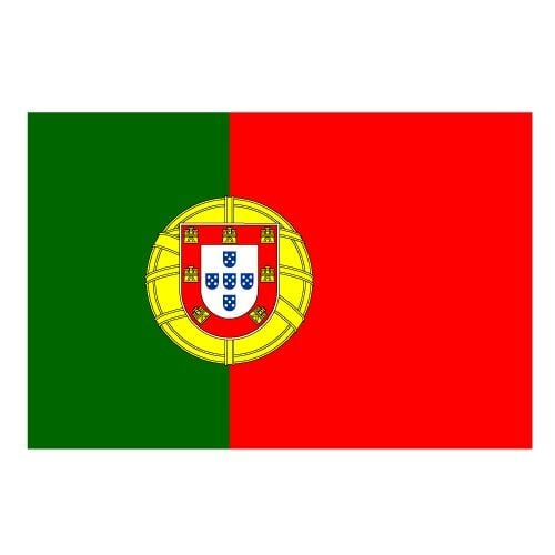 Vector Portugals flagg
