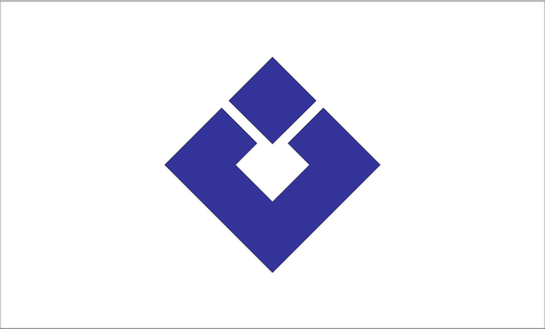 Vlag van Shiokawa, Fukushima
