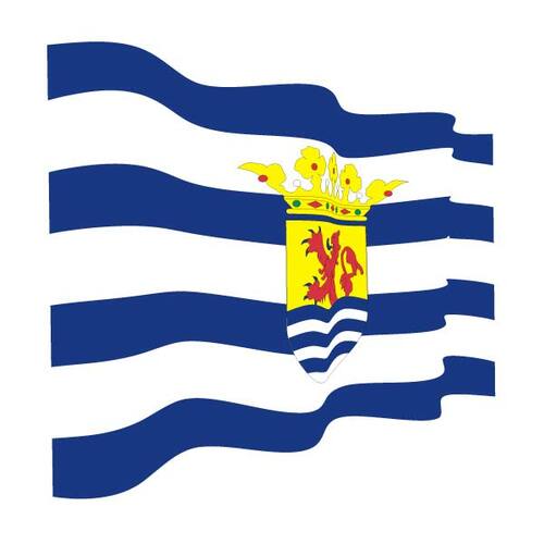 Ondulé drapeau de Zeeland