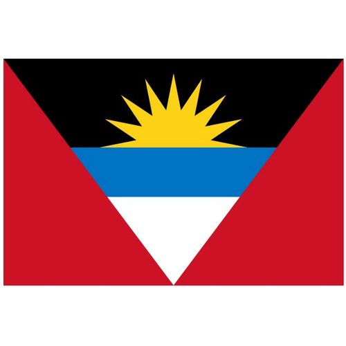 Vector flagg Antigua og Barbuda
