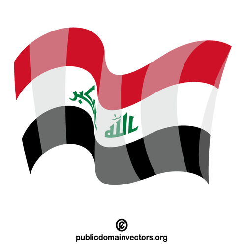 Irakiska statens flagga