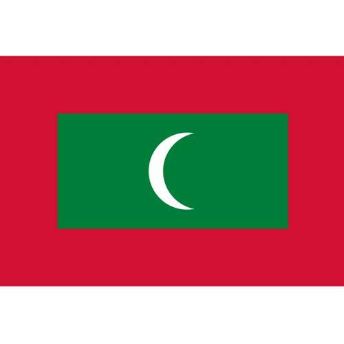 Bandera de vector de Maldivas