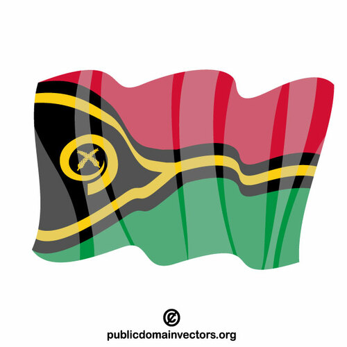 Bandera de la República de Vanuatu