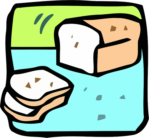 Kreskówka chleb