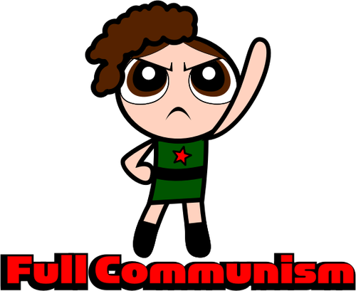 充分的共产主义的女孩