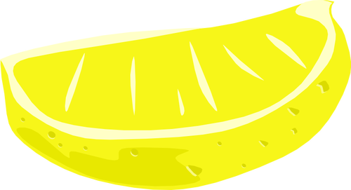 Dilimlenmiş limon vektör küçük resim