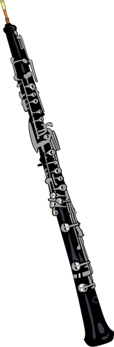 Grafica vettoriale di oboe