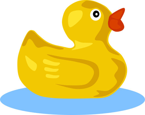 Cauciuc duck vector imagine