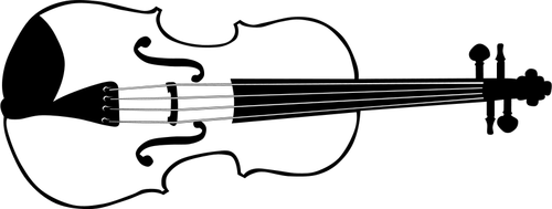 Vektorgrafikk av fiolin