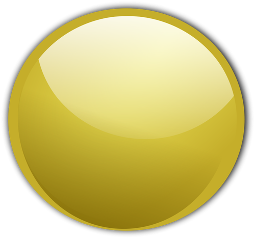 Glänzend gold Vektor-Schaltfläche