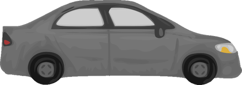 Grau Automobile Vektor-Bild