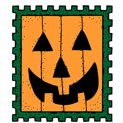 Halloween-leiman vektorikuva