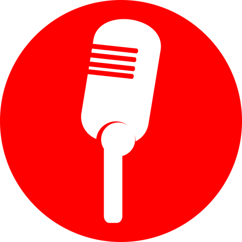 Vektor Mikrofonsymbol