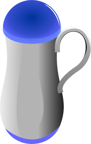 Plastic jug vector image