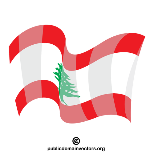 Drapelul statului Liban
