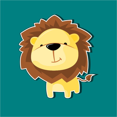 Lion mascotte