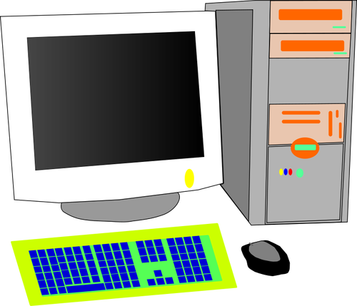 ClipArt vettoriali di personal computer