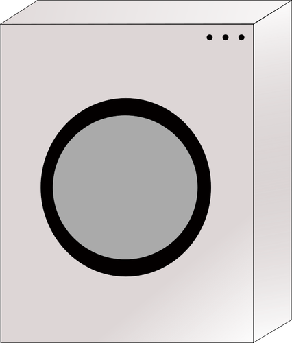 Imagem vetorial de uma máquina de lavar roupa