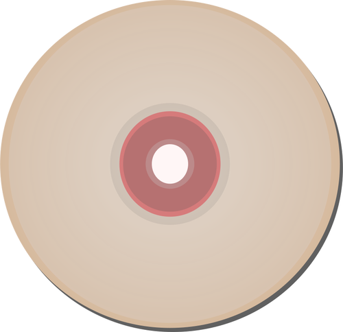 CD-levyn vektori ClipArt-kuva