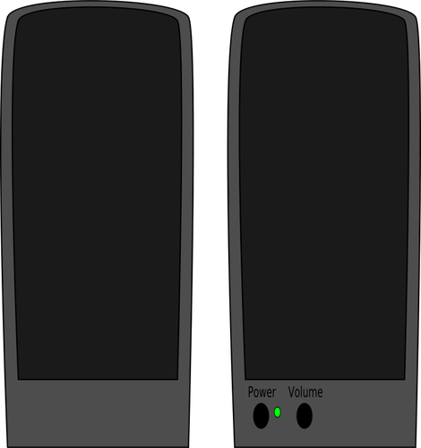 Image vectorielle de haut-parleurs