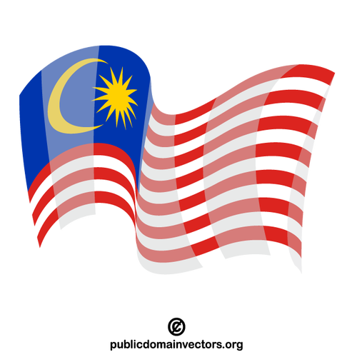 Malesian valtion lippu