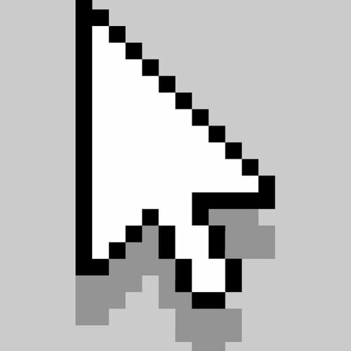 Musgränssnitt Pixel temamarkör Svävare