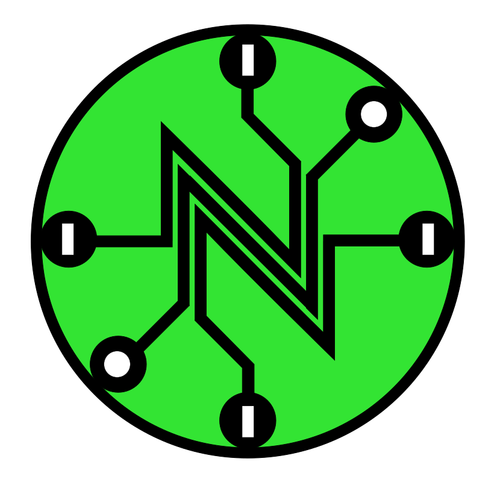 Imagen del signo de la neutralidad de la red verde