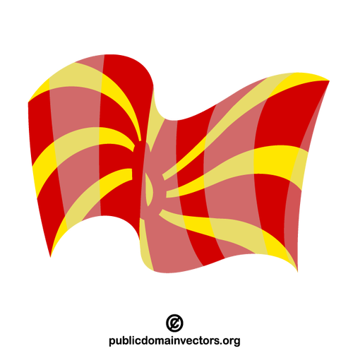 북마케도니아 국기