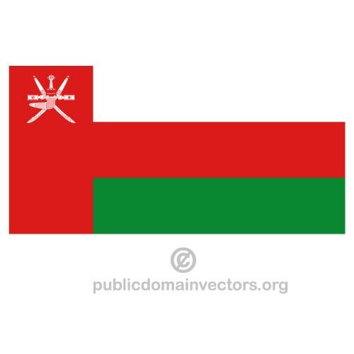 Vector Flaga Omanu