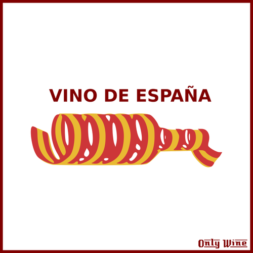 Spaniolă vin logo-ul