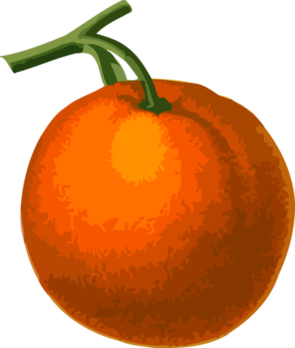 Orange frukt