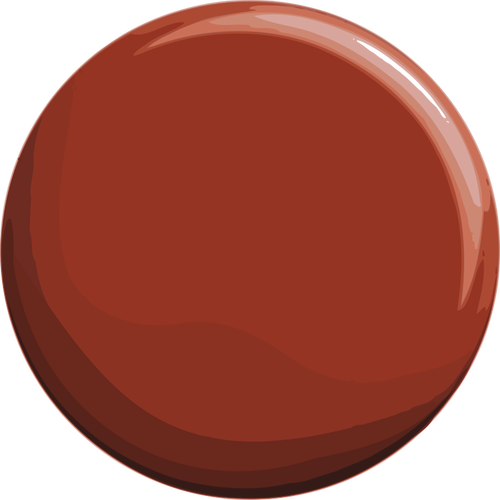 濃い赤のボタン