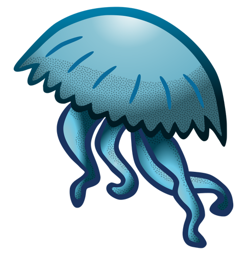 Méduse bleue