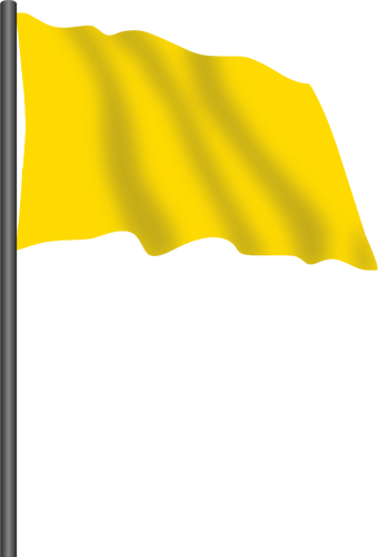 Gele race vlag